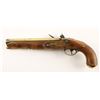 Image 2 : Trade flintlock pistol with Ketland-marked  lock and Fox marking on barrel;