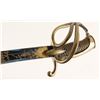 Image 3 : French-made for U.S. Cavalry saber with blue  and gilt blade in American Pa