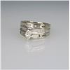 Image 1 : Stunning High Quality White Diamond Ring  featuring a 0.33 carat marquise c