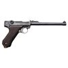 Image 9 : **German 1917 Artillery Luger by DWM  semi-automatic pistol, British proofe
