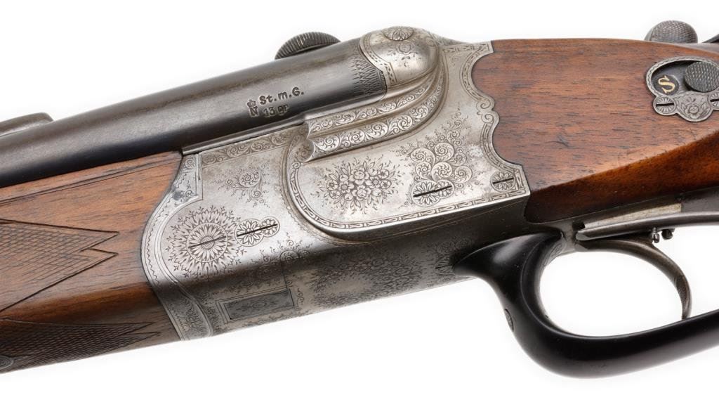 **Merkel Drilling rifle, 8x57R/16 gauge, 25.5” barrels, double set trigger