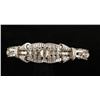 Image 1 : Capital and estate quality platinum art deco  bracelet set with 11.17 carat