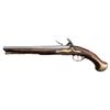 Image 2 : English flintlock martial pistol signed  &#8220;Jordan&#8221; and dated 1744. Measures