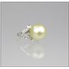 Image 5 : Luxurious FINE Golden South Sea Pearl and  Diamond Ring featuring a gorgeou