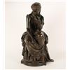 Image 1 : Beautiful lamp bronze entitled &#8220;Hero par  Moreau&#8221; showing a finely detailed