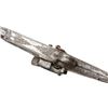 Image 2 : All metal Miquelet flintlock carbine with  pearl plaque inlay in butt stock