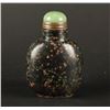 Image 1 : Jasper stone snuff bottle; plum blossom  color; ca 1900.      Est.:  $300-$