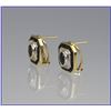 Image 2 : Sophisticated Blue Sapphire and Diamond  Earrings featuring approx. 3.00 ca