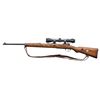 Image 2 : **Sporterized Mauser bolt action rifle,  7.92mm caliber, 24&#8221; barrel, S/N 11