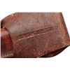 Image 3 : Western style modern leather single loop  holster marked on back of skirt &#8220;