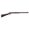 Image 1 : Winchester Model 1873 lever action rifle, .38  caliber, 24&#8221; half round/half