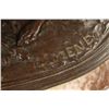 Image 2 : Bronze casting by P.J. Mene of Hunting dogs  on marble base, approximately