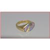 Image 2 : Intensely Vibrant &#8216;KABANA&#8217; Fine Black Inlayed  Opal and Diamond Ring opal h