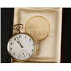 Image 1 : 14K gold Howard presentation pocket watch  inscribed &#8220;Christmas 1922 to M.V