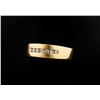 Image 3 : Men's 14K Gold Ring size 10, with 7 Diamonds.  good quality and about 20-30