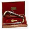 Image 8 : Pair of Custom made Flintlock Pistols in  French Empire Style influenced by