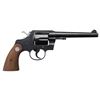 Image 1 : **Colt Official Police DA revolver, .38  Special caliber, 6&#8221; barrel, S/N 87