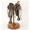 Image 1 : Legends &#8220;Western Saddle&#8221; limited edition  bronze on stand; #63-350; signed