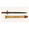 Image 1 : U.S. Springfield bayonet and scabbard dated  1906 in overall good condition