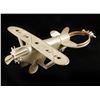 Image 1 : Airplane hood ornament based on the &#8220;Spirit  of St. Louis&#8221;; 5 holes for sma
