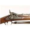 Image 4 : Model 1870 Springfield Trapdoor Rifle  w/Bayonet and Scabbard 50 caliber, 3