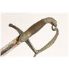 Image 3 : Pre-1835 Eagle Head U.S. Officer&#8217;s sword with  engraved brass scabbard; con