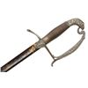 Image 4 : Pre-1835 Eagle Head U.S. Officer&#8217;s sword with  engraved brass scabbard; con