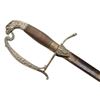 Image 5 : Pre-1835 Eagle Head U.S. Officer&#8217;s sword with  engraved brass scabbard; con