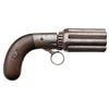 Image 1 : Mariette 8-barrel percussion pepperbox  revolver with ring trigger, 9mm cal