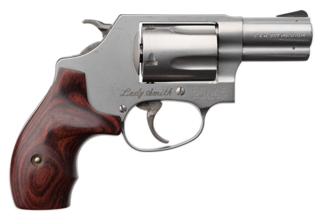 *Smith & Wesson Model 60-9 “Lady Smith” DA revolver, .357 magnum caliber,