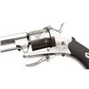 Image 3 : Pinfire revolver with folding trigger, 7mm  caliber, 3.5&#8221; octagon barrel, n