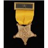 Image 1 : G.A.R. Cavalry veterans medal with one star  (Brigadier Rank). Near fine. E