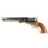 Image 2 : Reproduction Colt 2nd model square back .36  cal. Navy. Colt address. Itali