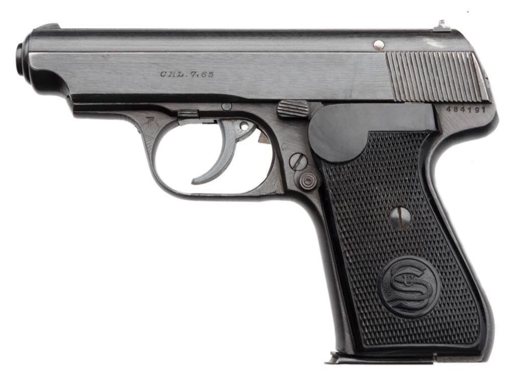 Sauer DA Semi automatic Pistol 7 65mm Caliber Waffen 3 Proofed 3 5 sauer-da-semi-automatic-pistol-7-65mm-caliber-waffen-3-proofed-3-5