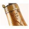 Image 2 : Desirable Colt's Patent marked brass powder  flask with &quot;KM 598&quot; stamped on