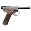 Image 1 : **Japanese Nambu semi-automatic pistol, 8mm  caliber, S/N 10058, military f