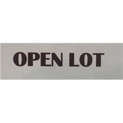 OPEN LOT