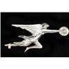 Image 2 : Packard Winged Goddess holding a wheel hood  ornament in good to very good