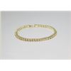 Image 2 : Striking Diamond Bracelet featuring over 114  brilliant cut channel set Dia