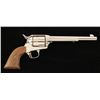 Image 2 : Colt SAA revolver, .44 Special cal., 7-1/2&#8221;  barrel, nickel finish, wood gr