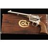 Image 5 : Colt SAA revolver, .44 Special cal., 7-1/2&#8221;  barrel, nickel finish, wood gr