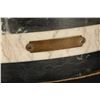 Image 2 : Art Deco style bronze and porcelain statue on  two color marble base, engra