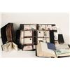 Image 1 : Ten books of foreign coins in folios; some on  stamped cards from the Count
