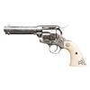 Image 2 : Colt Single Action Army revolver, .44-40  cal., 4-3/4&quot; barrel, nicely scrol