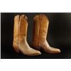 Image 1 : One pair of  cowboy boots unused but 5 years  old Maker Justin size 9.5 . E
