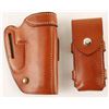 Image 1 : G. Wm. Davis, liberty holster, #453 with clip  pouch. Est.: $30-$60