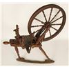 Image 2 : Nineteenth Century European spinning wheel;  slight damages.    Est.:  $100
