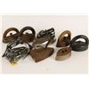 Image 1 : Lot of antique irons. Est:$40-80
