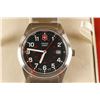 Image 2 : Victorinox Swiss Army quartz wrist watch in  wood box, date and time; worki