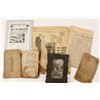 Image 1 : Lot of newspaper and various antique  ephemera.    Est.:  $10-$30.